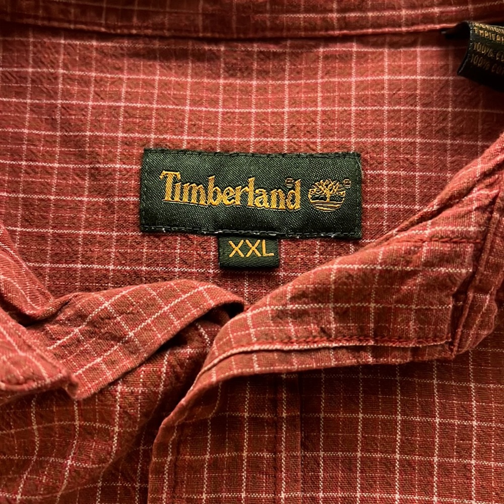 Timberland short sleeve dress shirt, XXL, 100% cotton